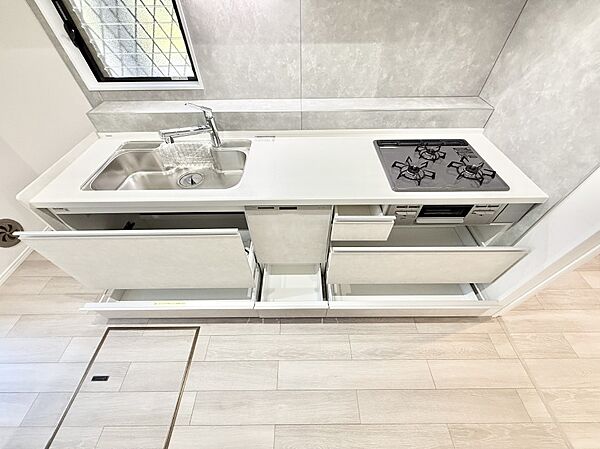 ■キレイに片付く、使いやすいキッチン