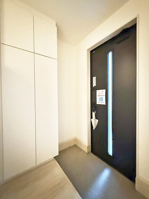 2号棟 ■ ここから始まる一日、すっきり整った玄関