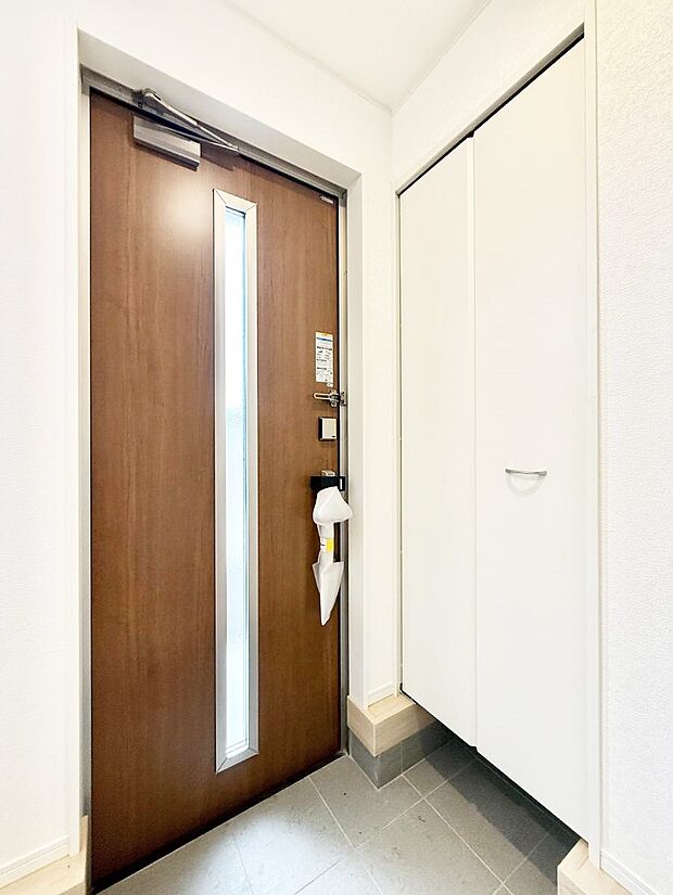 3号棟  ■ ここから始まる一日、すっきり整った玄関