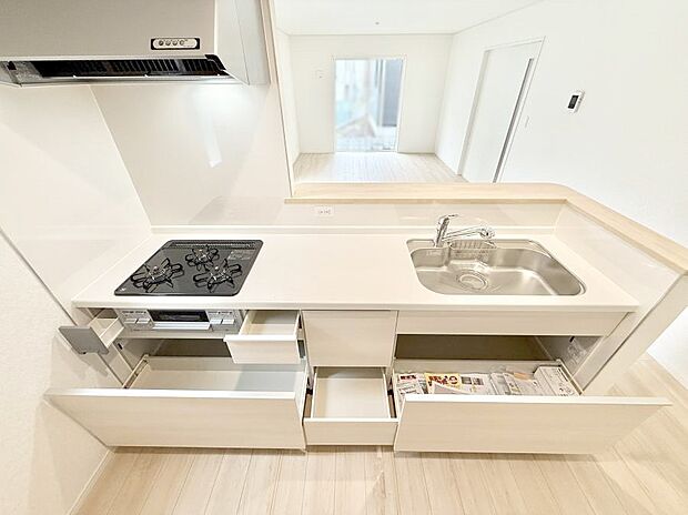2号棟 ■料理がもっと楽しくなる、快適なキッチン空間