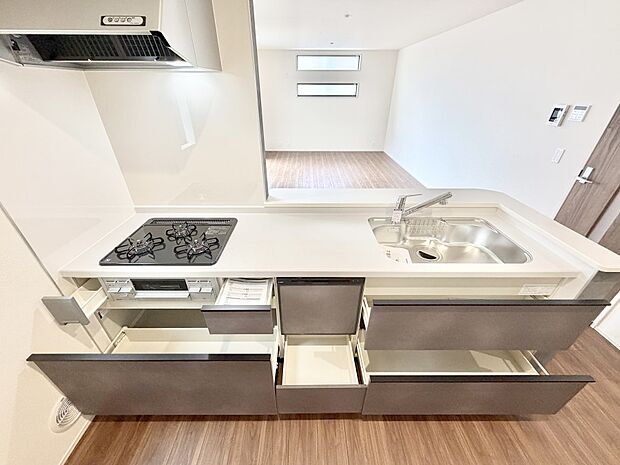 1号棟  ■料理がもっと楽しくなる、快適なキッチン空間