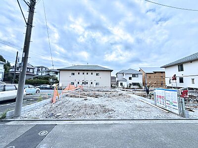 外観:2号棟 ■家族みんなが笑顔で過ごせる、安心感のある住まい 外観:2号棟 ■家族みんなが笑顔で過ごせる、安心感のある住まい