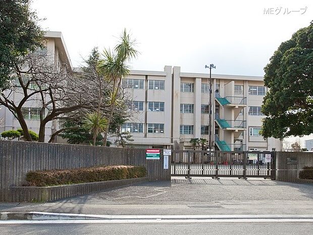 小学校 600m 海老名市立中新田小学校