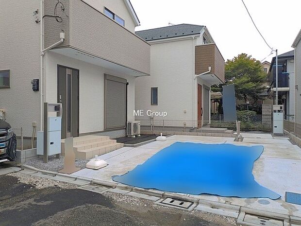 1号棟 ■快適な駐車スペースで安心