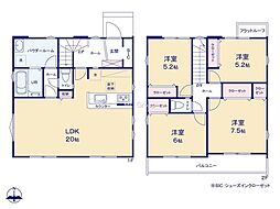 日野市日野台2丁目3期　新築戸建　全3棟　3号棟