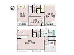 相模原市中央区東淵野辺1丁目 新築戸建 全3棟 C号棟