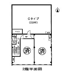 第二太田ビルの間取図画像