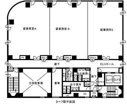カーニープレイス本町の間取図画像