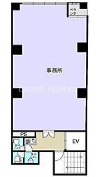 ブルーク長堀橋ビルの間取図画像