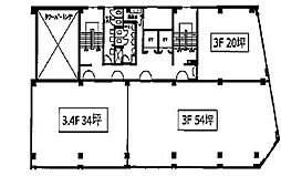 大協シャトービルの間取図画像