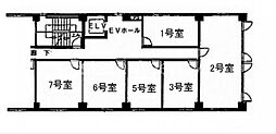 キタデビルの間取図画像