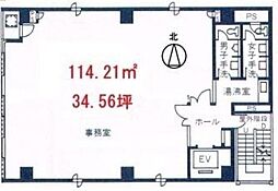 松栄ビルの間取図画像