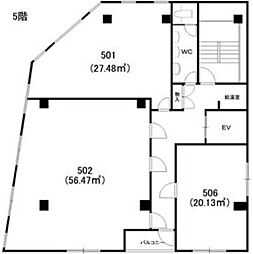 南本町天祥ビル2号館の間取図画像