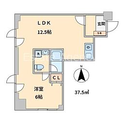 新大阪GHビルの間取図画像