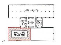 大阪御堂筋ビルの間取図画像
