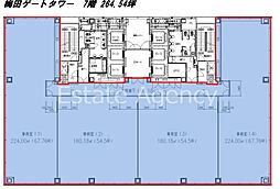 梅田ゲートタワーの間取図画像