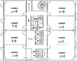 新中島ビルの間取図画像