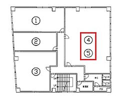 日宝江戸堀西ビルの間取図画像