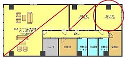 フクダ不動産堺筋本町ビルの間取図画像