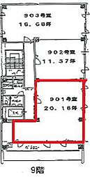 DOビル新町の間取図画像