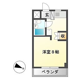 間取図画像 ワンルーム