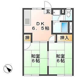 間取図画像 2DK