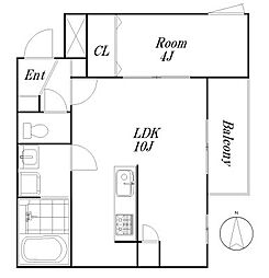 SAKURAMENSHIN 1LDKの間取図画像