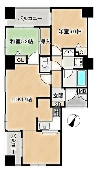 間取り：328000683138