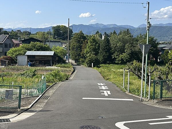 前面道路