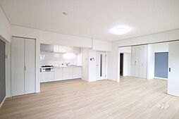 東急ドエル摩耶 2LDKのリビング/ダイニング