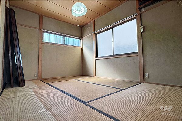 北側和室約6帖です。［2025年6月27日撮影］