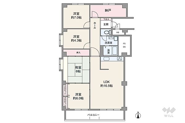 間取り：328000557265