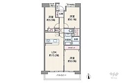 間取図画像 3LDK