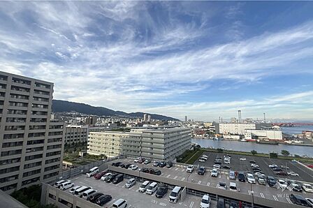 バルコニーからの眺め（北東方向）です。［2026年7月11日撮影］