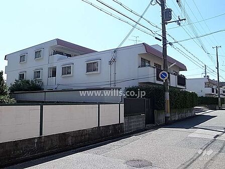 ビアライフ岡本の外観(北東側から)