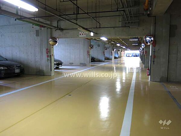 敷地内駐車場（屋内平面式）です。
