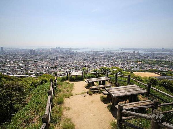 五鬼城展望公園の外観