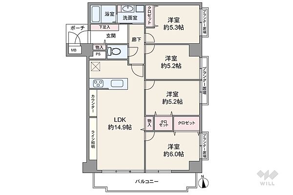 間取り：328000670865