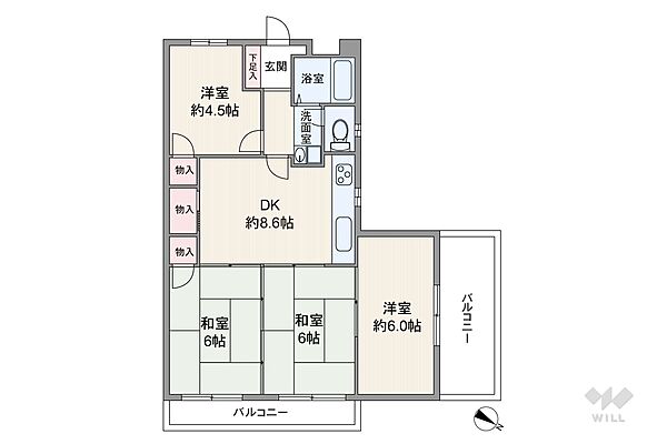 間取り：328000683313