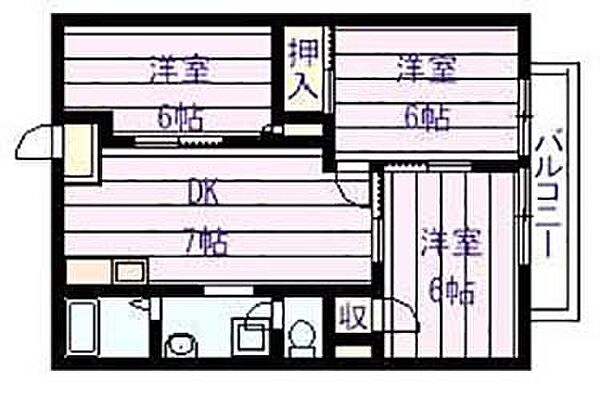 同じ建物の物件間取り写真 - ID:227078204231