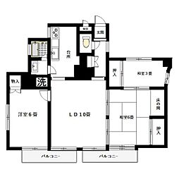 ダイアパレス大洋駒形 10階/-