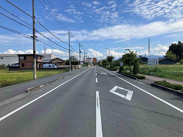 前面道路