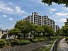 外観：リバービュー歩道