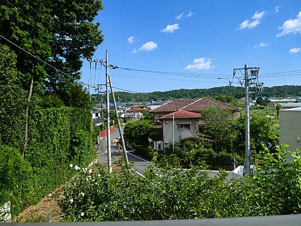 ２階バルコニーから撮影