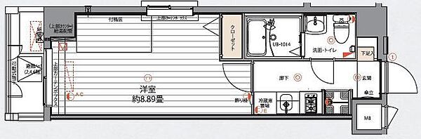 同じ建物の物件間取り写真 - ID:213102611045