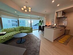 パークコート渋谷ザタワー 9階1LDKのリビング/ダイニング