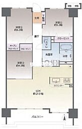 間取図画像 3LDK
