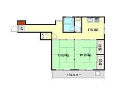 間取図画像 2DK