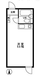 間取図画像 ワンルーム