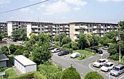 UR都市機構総持寺団地12号棟 5階 築64年の賃貸物件